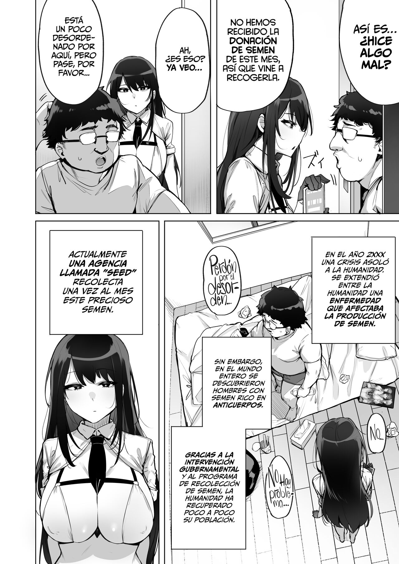 Anata no Semen Kaishuu Shimasu | Estoy Aquí para Recolectar tu Semen page 3 full