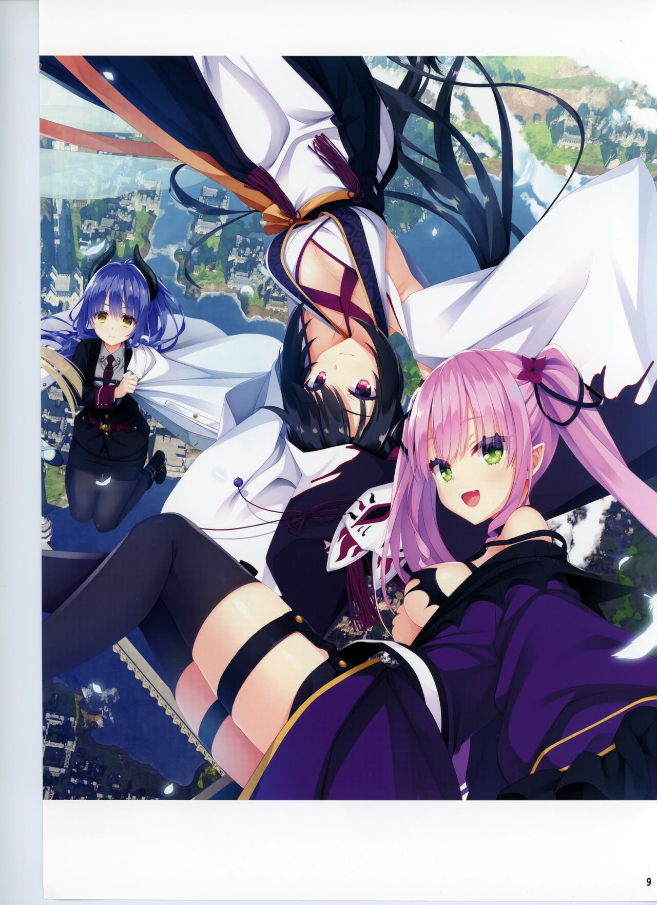 Tenshi Souzou re-boot!Official visual fanbook page 10 full