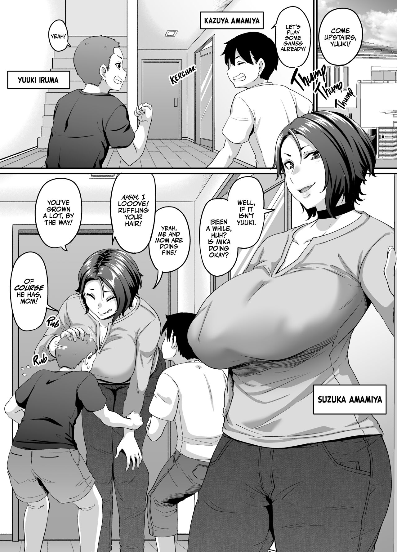 Musuko no Tomodachi  ni Miryou Sareta YanMama wa Mesu ni Naru | A Young Mother Gets Charmed by Her Son's  Friend and Becomes His Bitch page 2 full