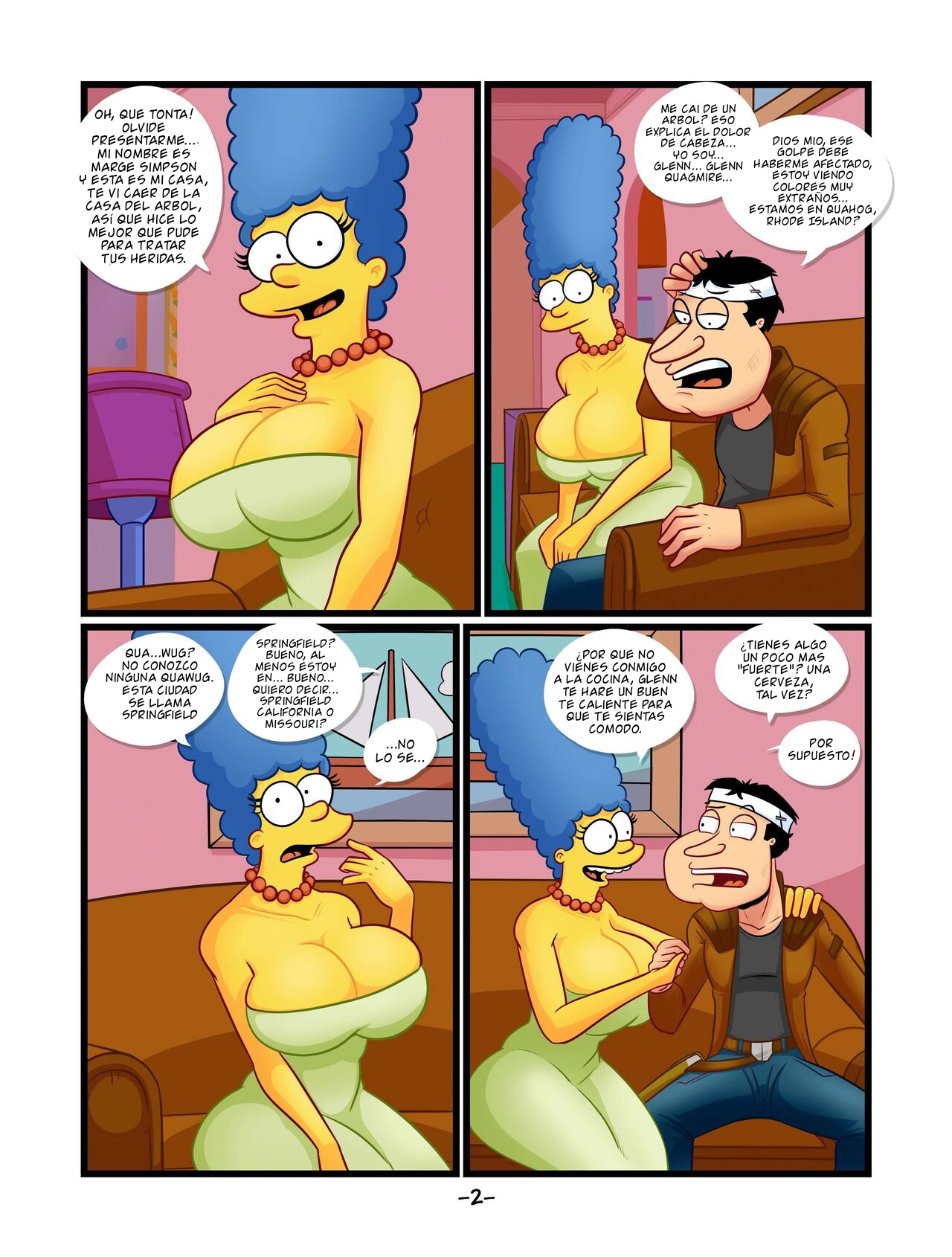 Quagmire Into The Multiverse 2 page 2 full