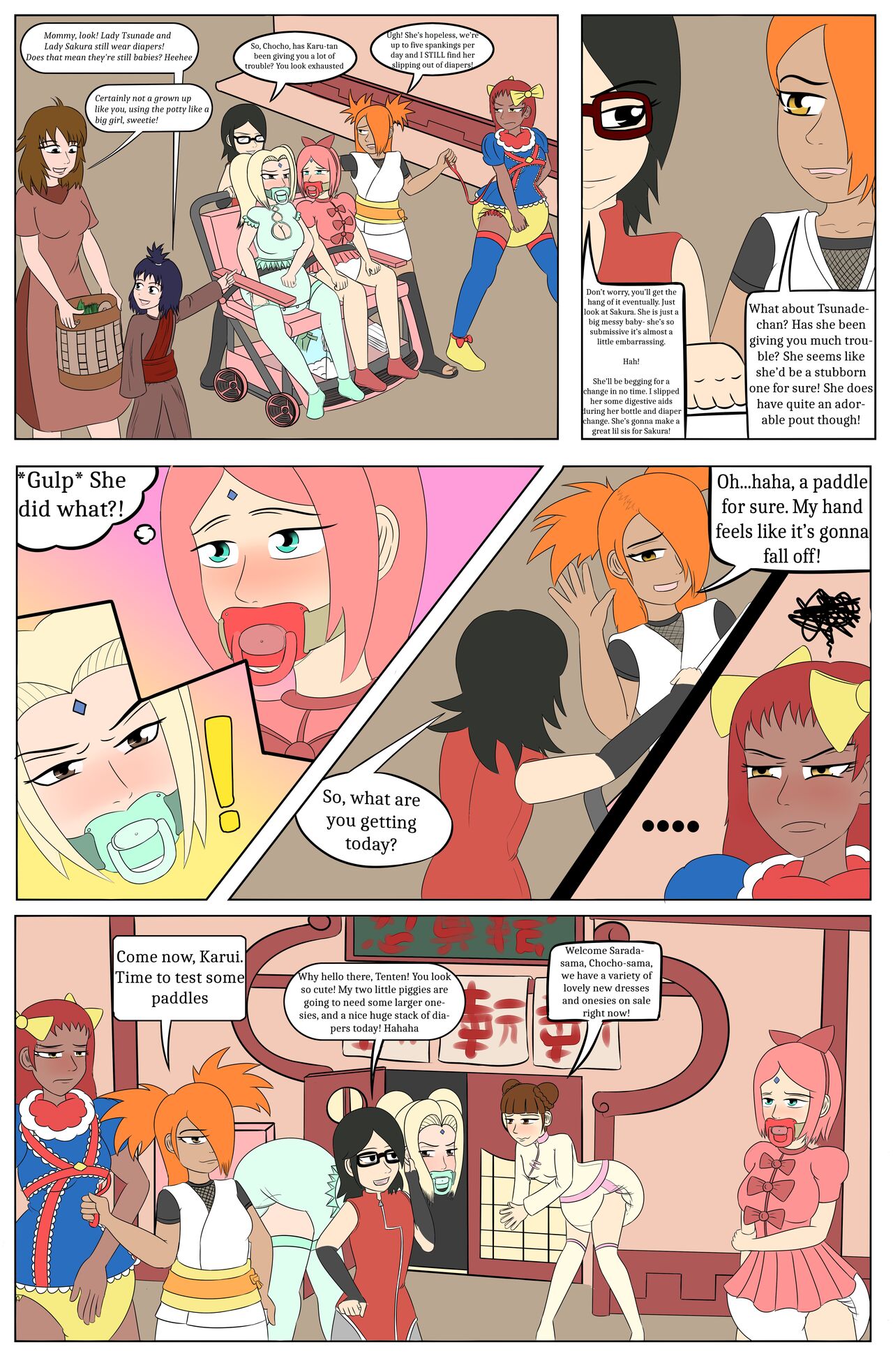 little ladies of konaha page 1 full