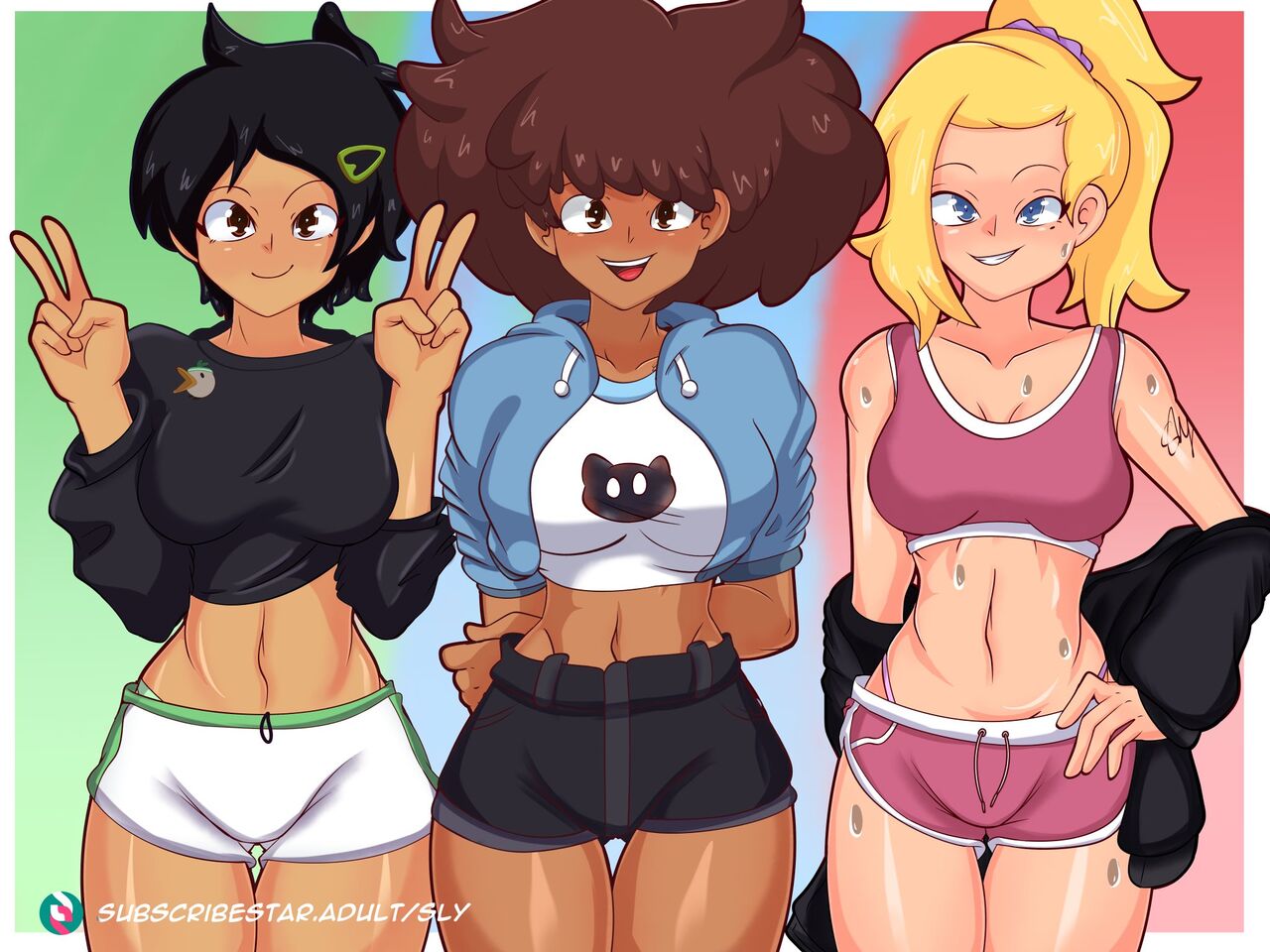 Calamity Trio's Workout page 1 full