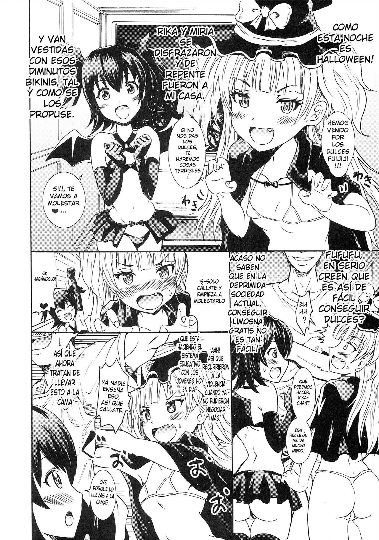 Rika &amp; Miria no Halloween Itazura Bon page 2 full