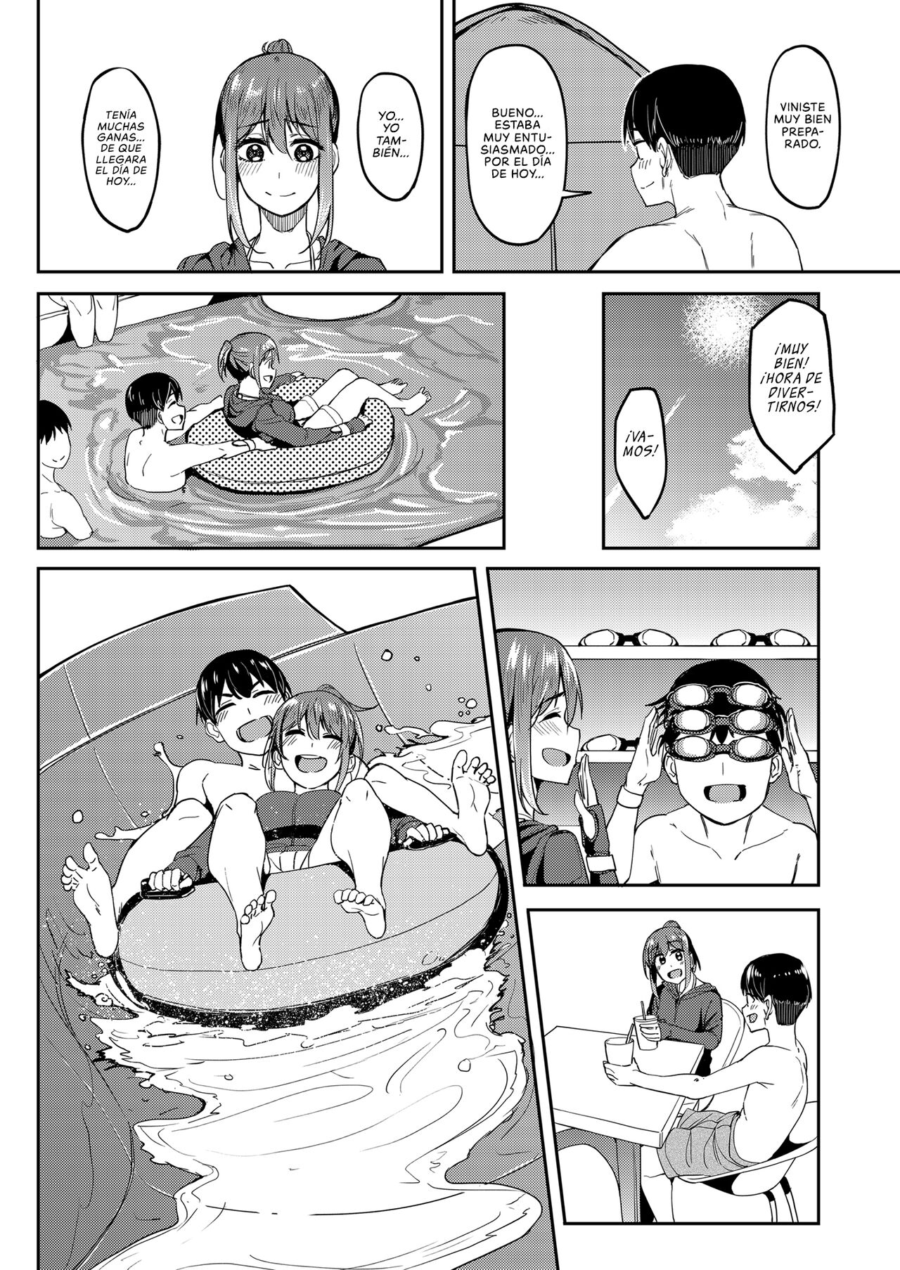 Mankitsu-chu 4 Water Park Hen | Pasándola a lo Grande Capitulo 4: Parque Acuático page 5 full