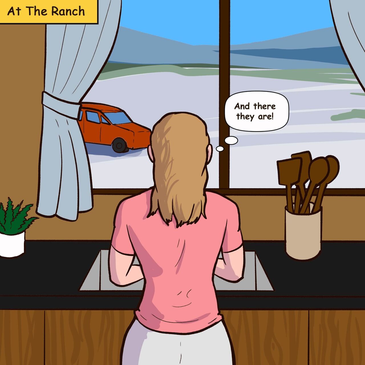 Gabo Artwork Comic 44 - Christmas at the Ranch page 3 full