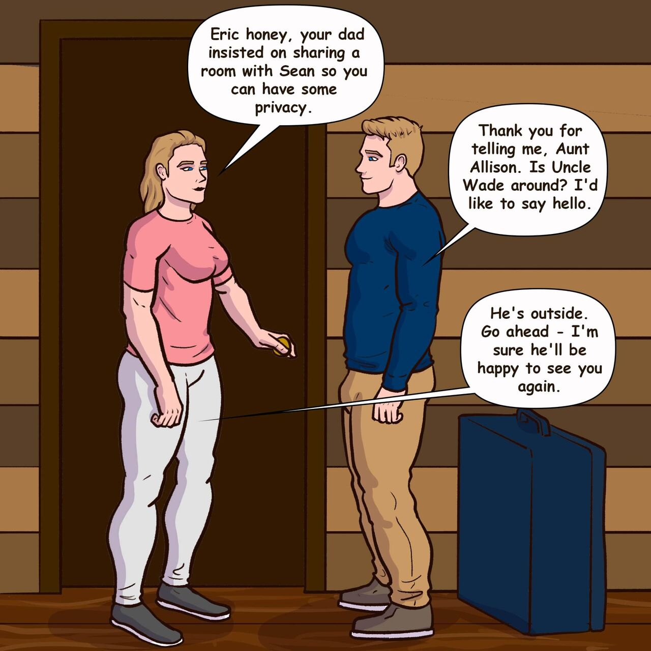 Gabo Artwork Comic 44 - Christmas at the Ranch page 4 full