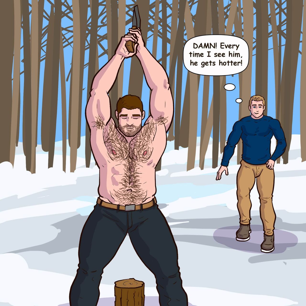 Gabo Artwork Comic 44 - Christmas at the Ranch page 5 full