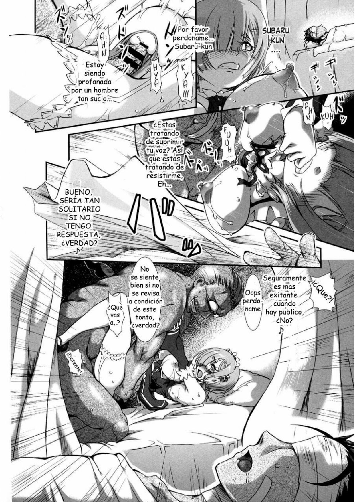 Rem - Danshou - Natsuki Rem no Eromanga   page 9 full