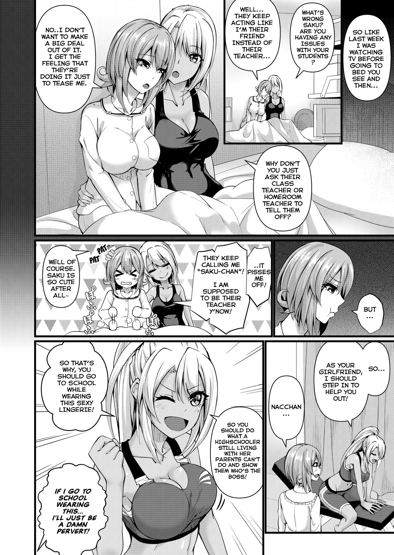 Futanari Gym Employee Serious Highschool Teacher page 5 full