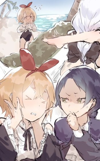 Petra and Meili x Subaru futa cover