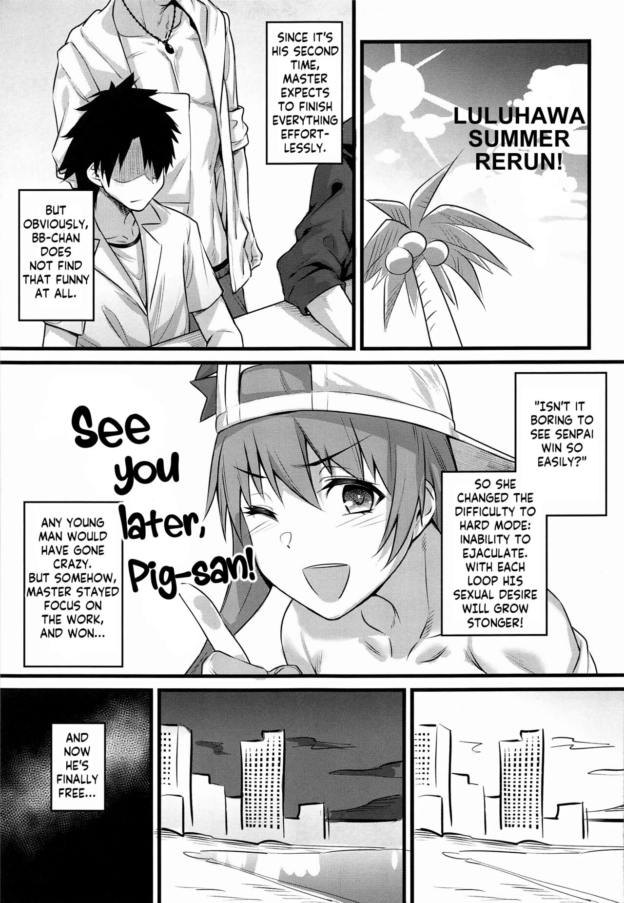 Serva Fes no Genkou Sagyou de Tamatta Master o Musashi-chan to Okkii ga Nuite Kureru Hon. | A book in which Musashi-chan and Batty will help Master get rid of the cum he accumulated during ServantFes page 3 full
