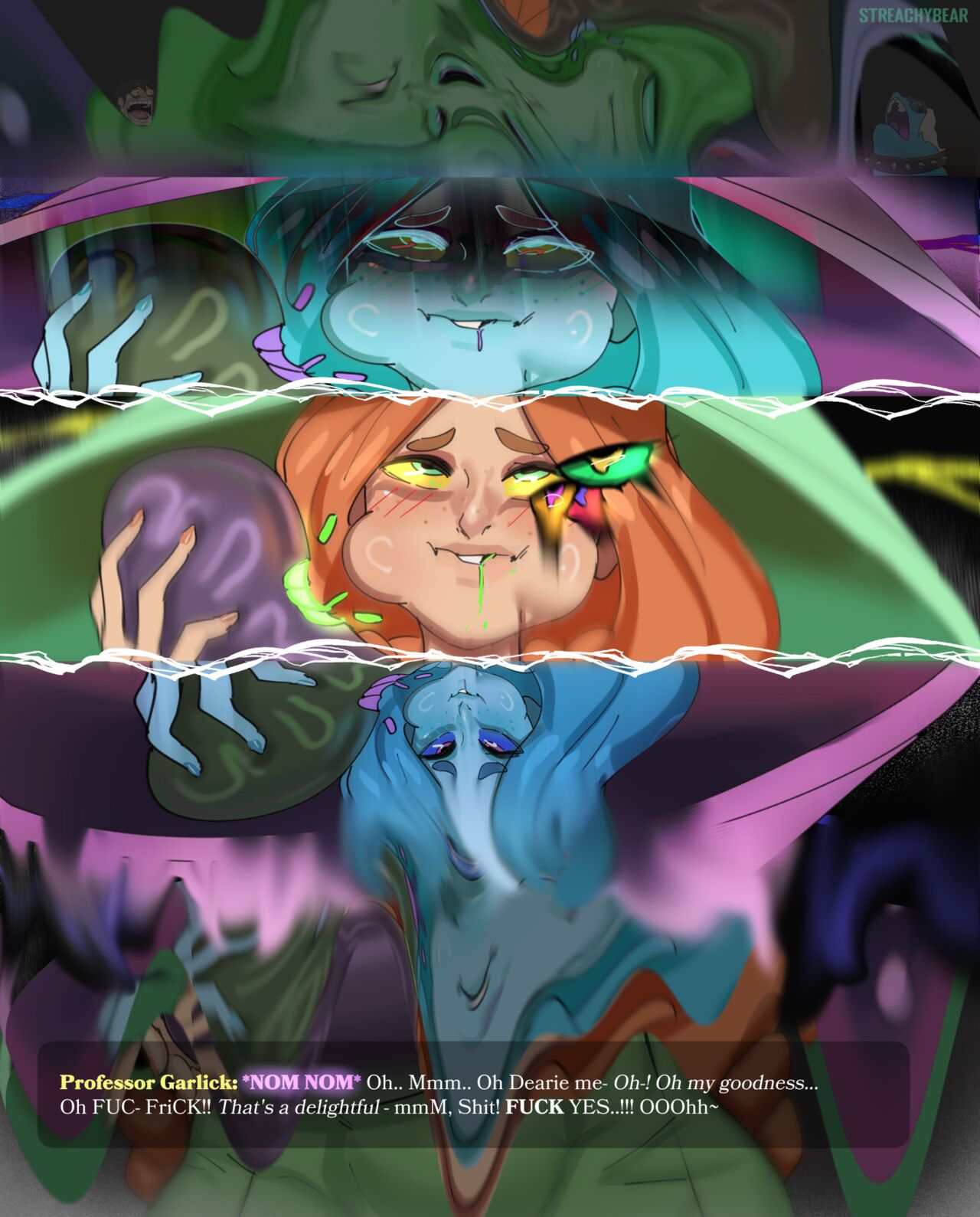 Professor Garlick tries the magic eggplant page 2 full