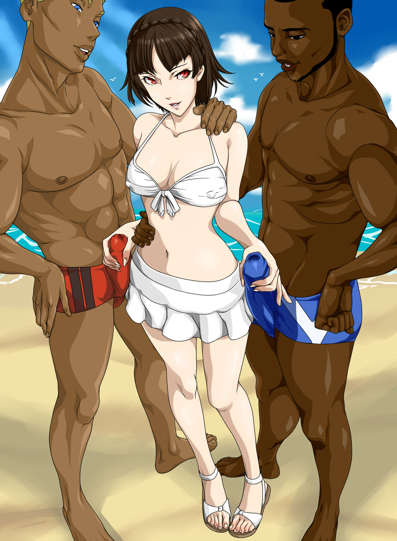 Beach Queen: Makoto Niijima page 1 full