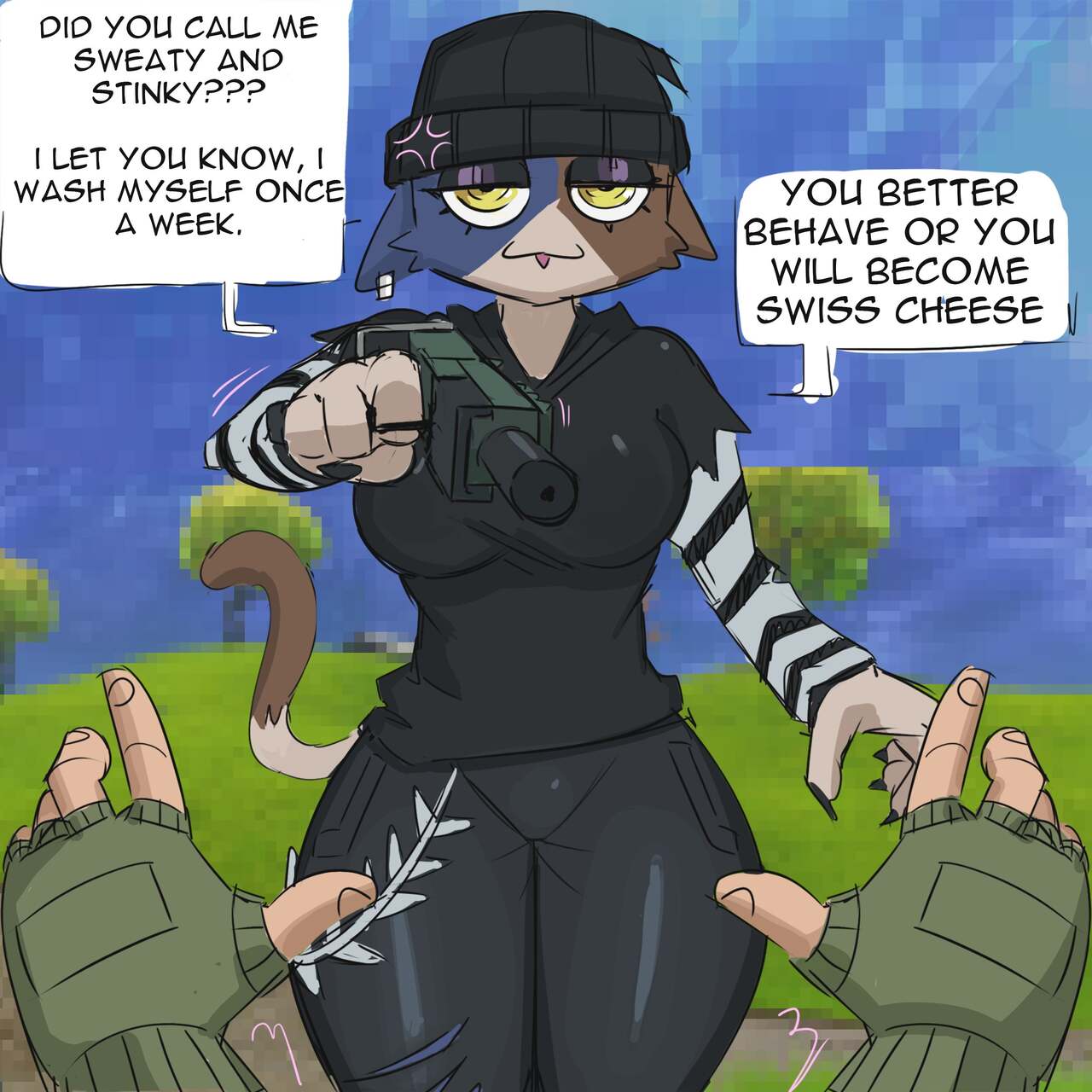 Fortnite Comic page 1 full