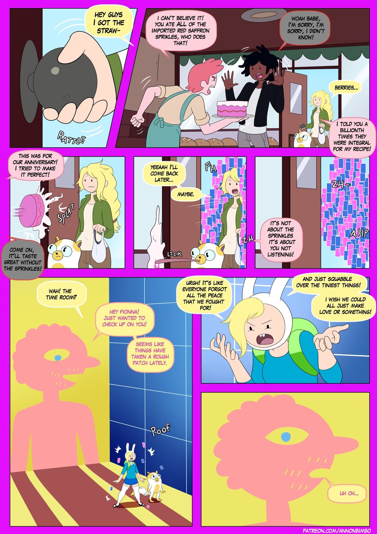 Fionna &amp; Cake Love or Something page 1 full