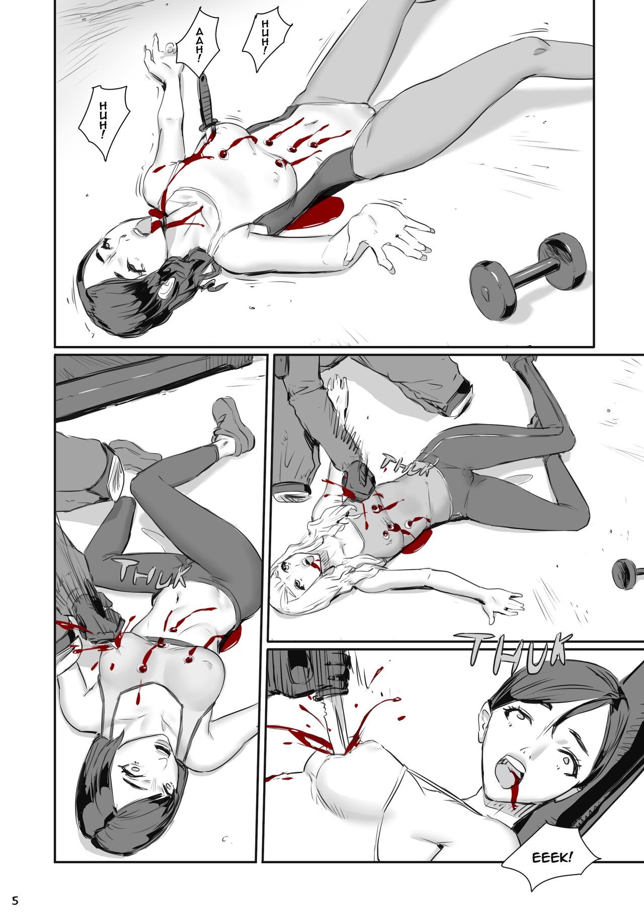 Gym Girls page 5 full