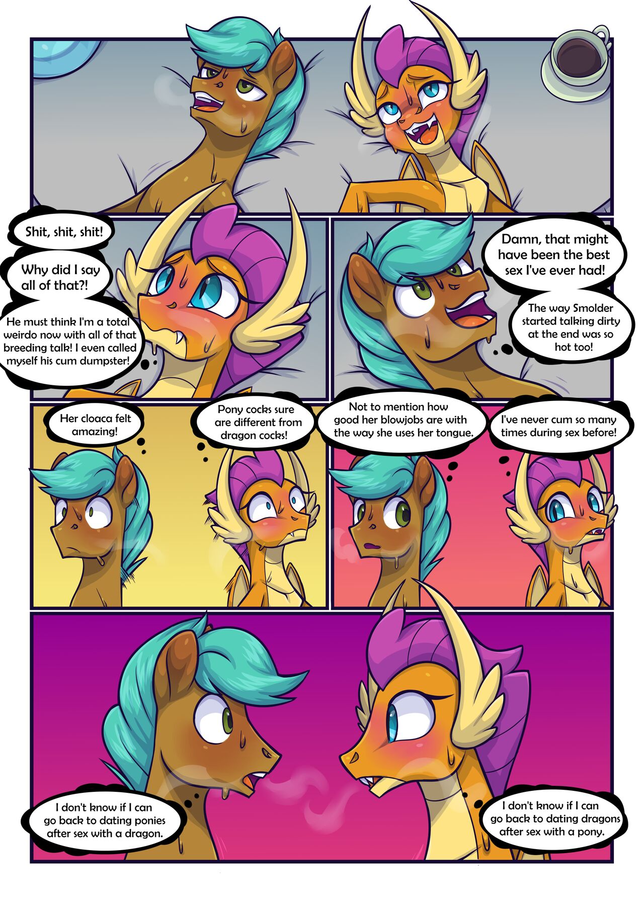 Smolder x OC Comic #2 page 6 full