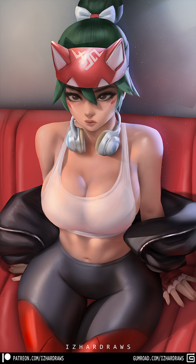 Kiriko Chillin' page 3 full