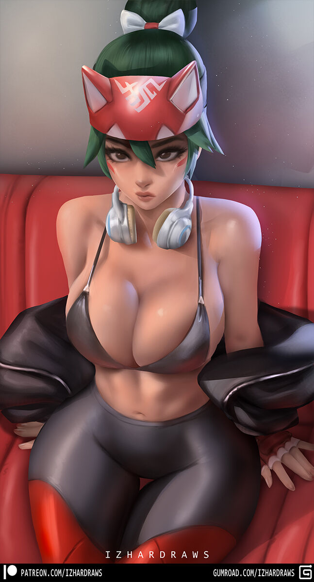 Kiriko Chillin' page 5 full