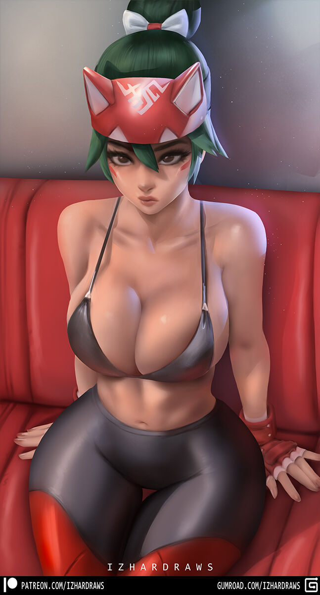 Kiriko Chillin' page 6 full