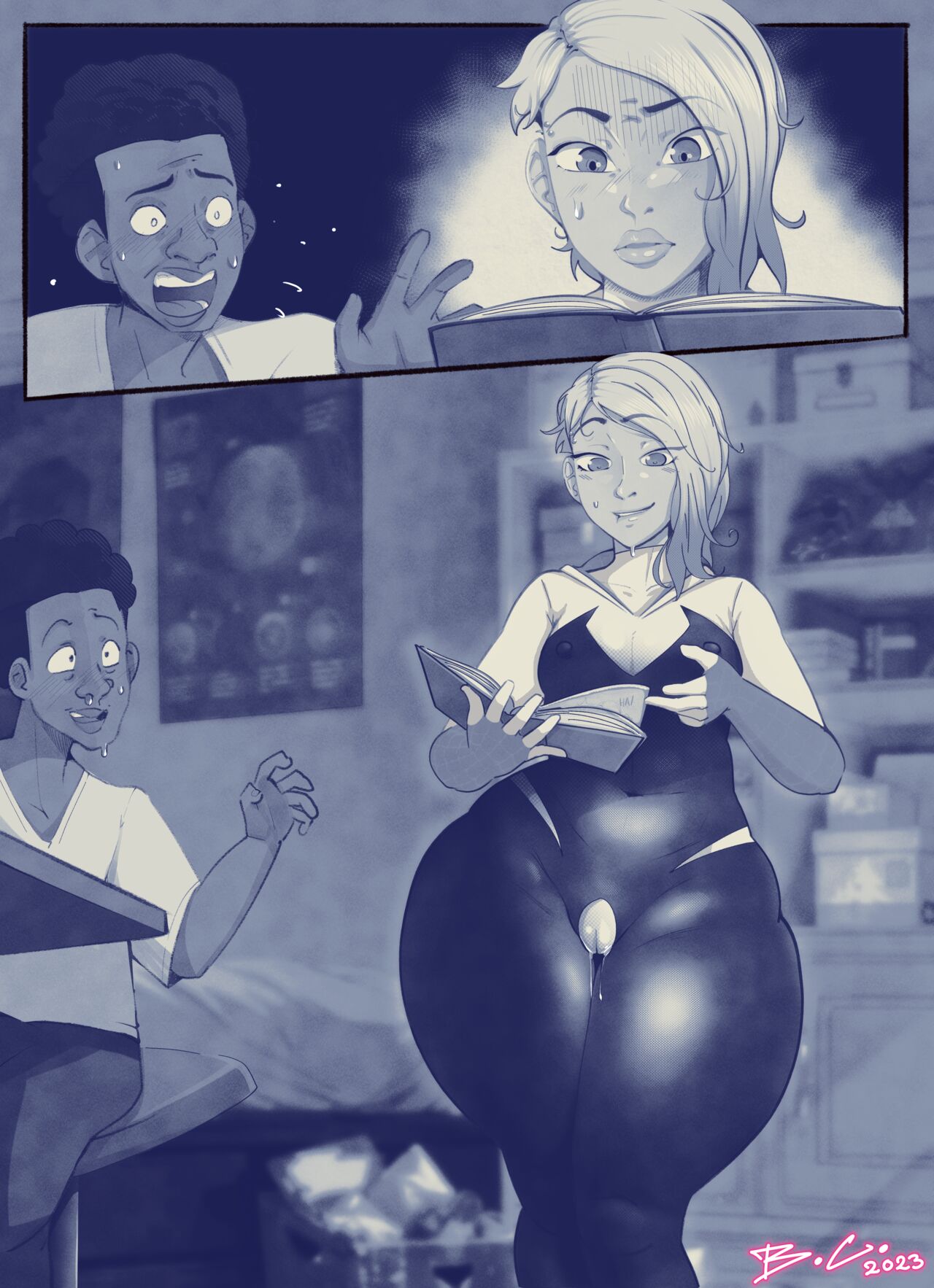 Gwen Stacy page 7 full