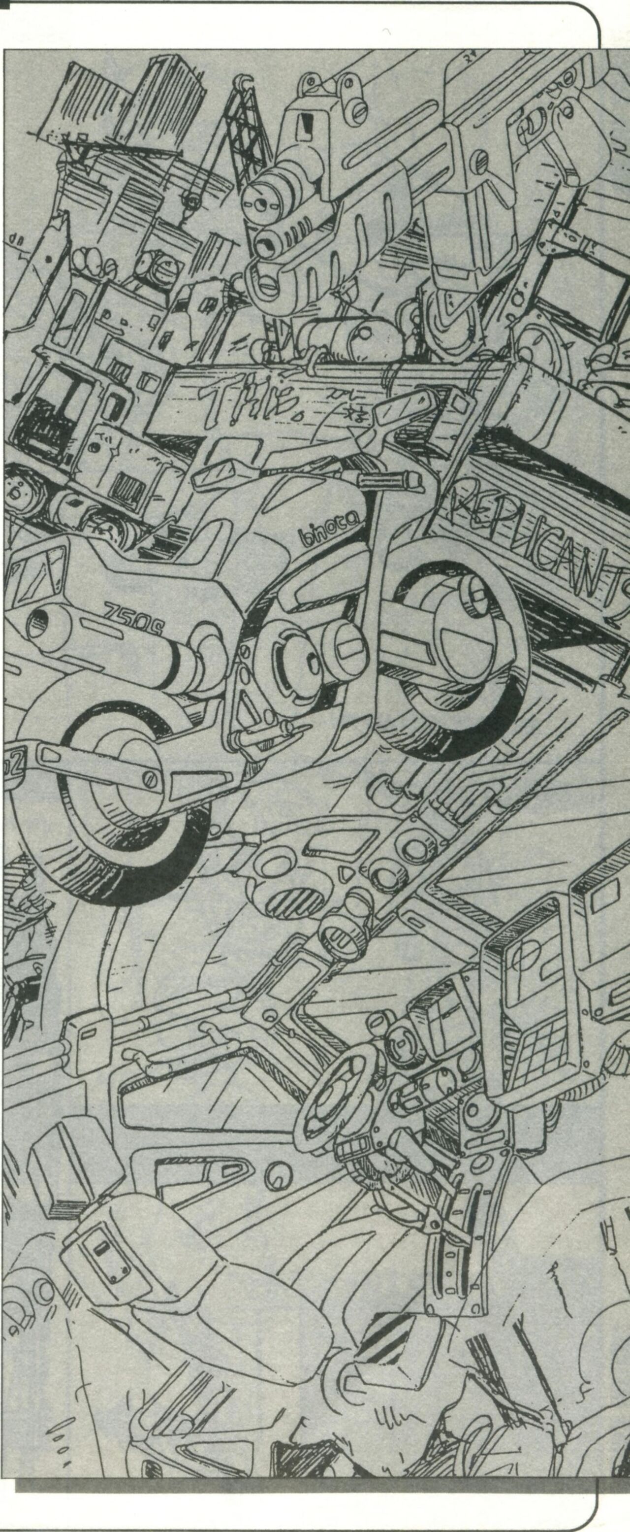 Bubblegum Crisis Artbook page 7 full