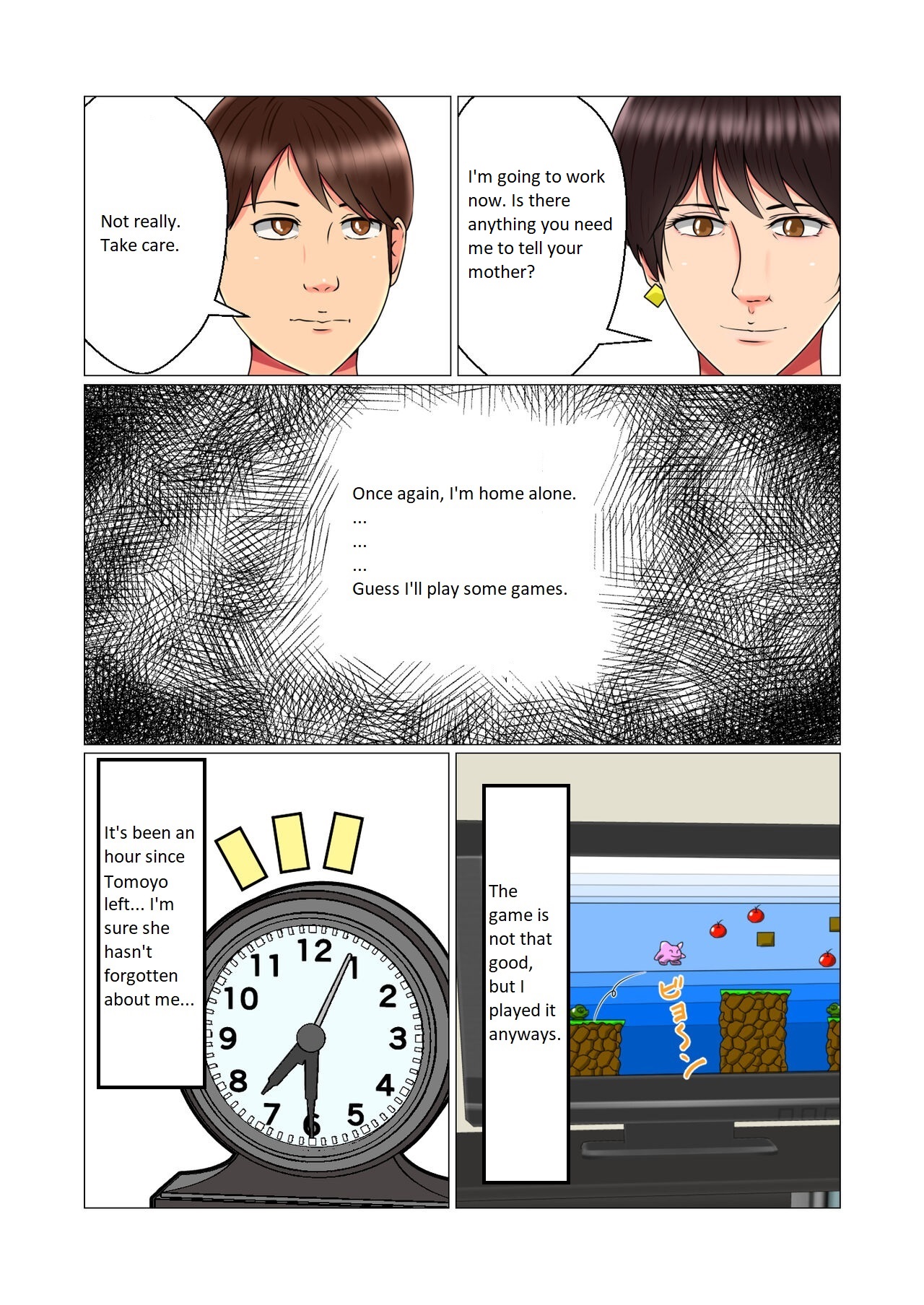 Sleep Rape Pregnancy Vol. 1 "Tomoyo" page 8 full