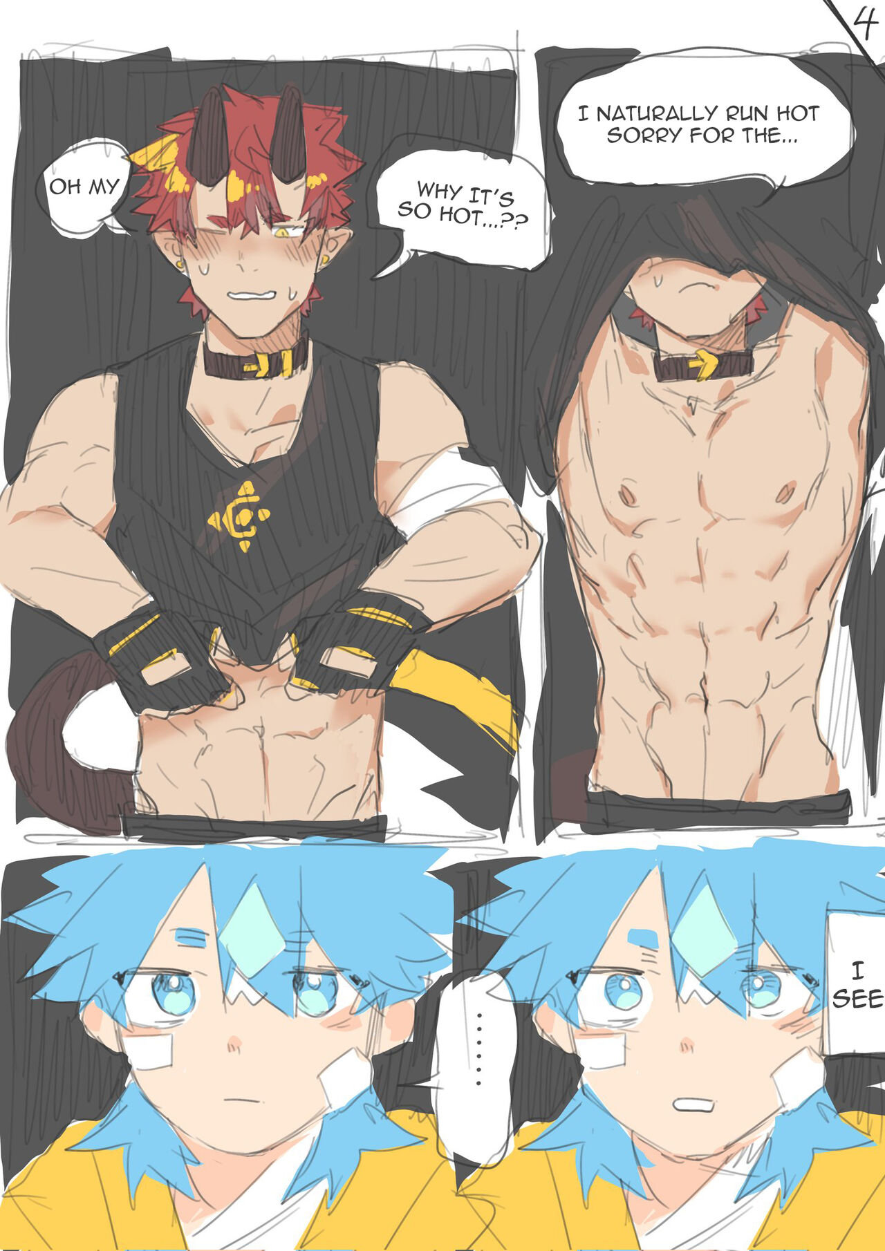Twitter short manga page 4 full