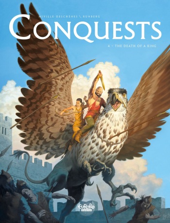 Conquests Vol. #4 the Death of a King cover