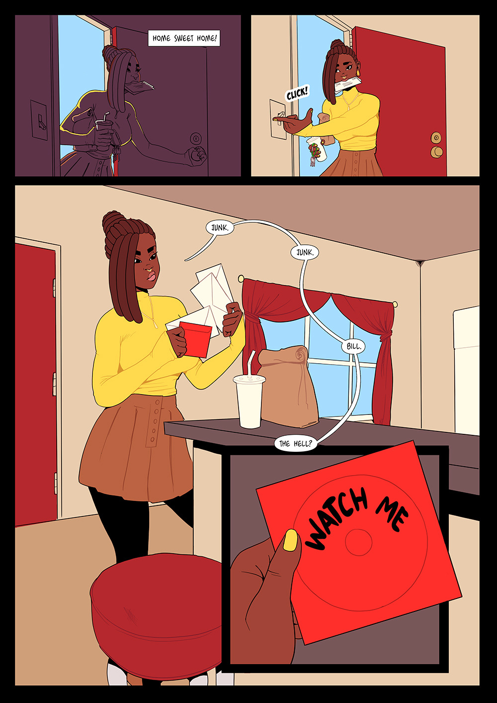 Watch Me  + bonus page 2 full