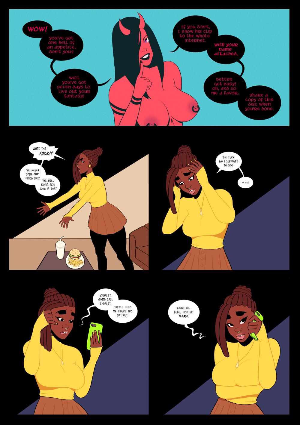 Watch Me  + bonus page 5 full