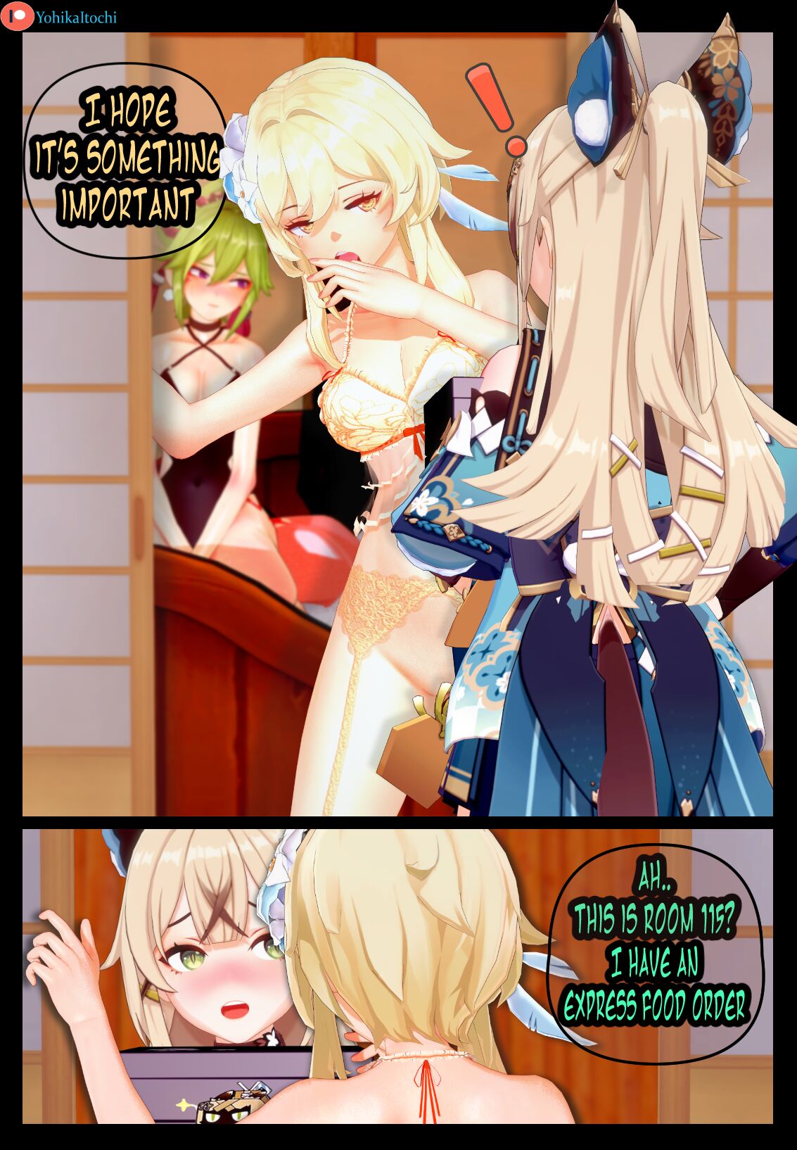 ❤️"A girls night"❤️| Yohika Itochi page 4 full