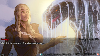 Daenerys meets Zilla cover
