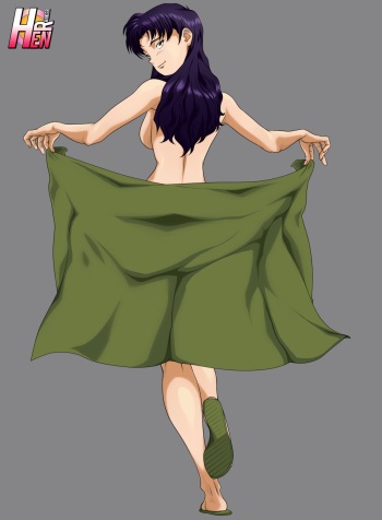 Neon Genesis Evangelion Misato and Ritsuko party night II cover