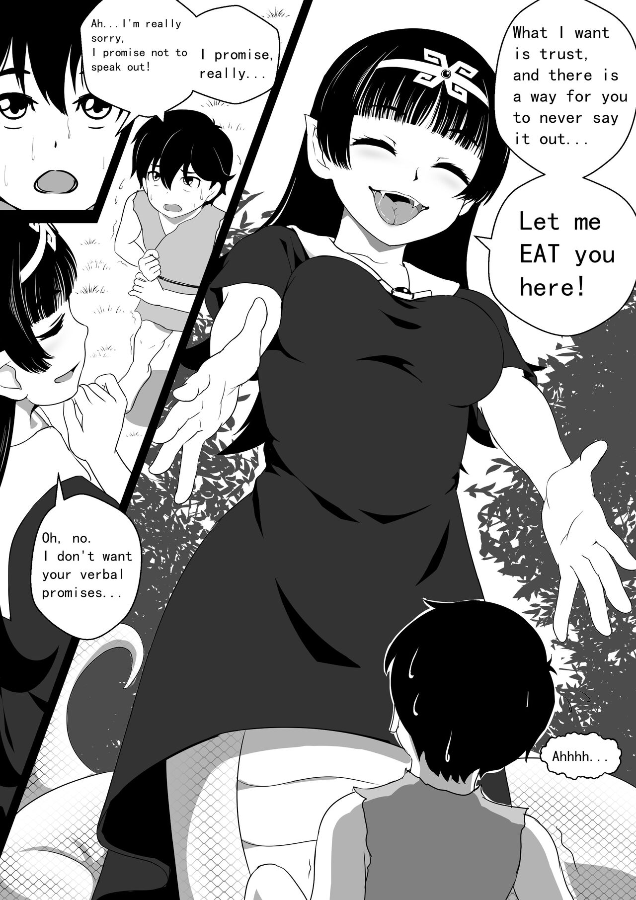 Monstergirl song - Snake chapter page 6 full