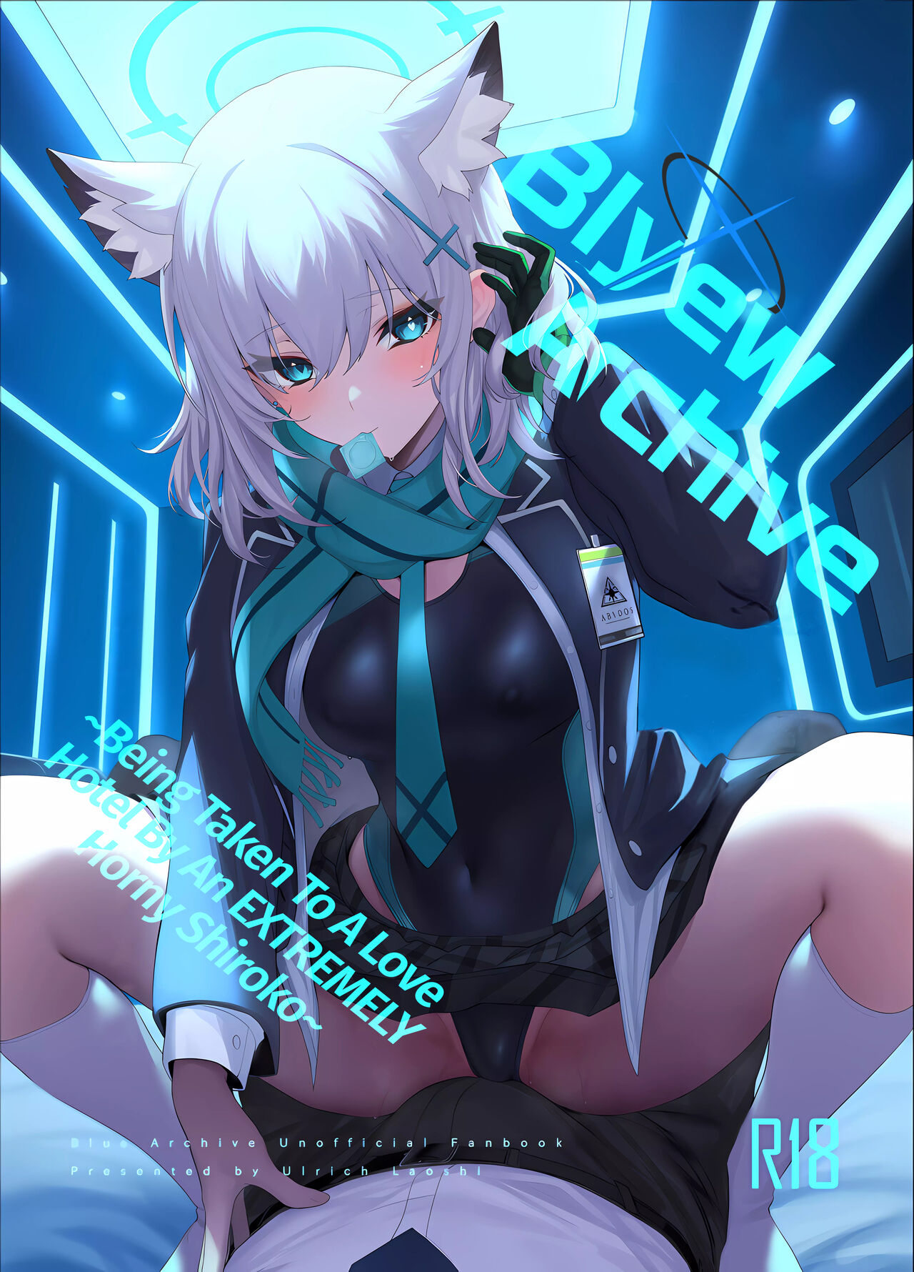 ByuruAka～Seiyoku Tuyotuyo Shiroko to Rabuho Ecchi～ | Blyew Archive ~Being Taken To A Love Hotel By An EXTREMELY Horny Shiroko~ page 1 full