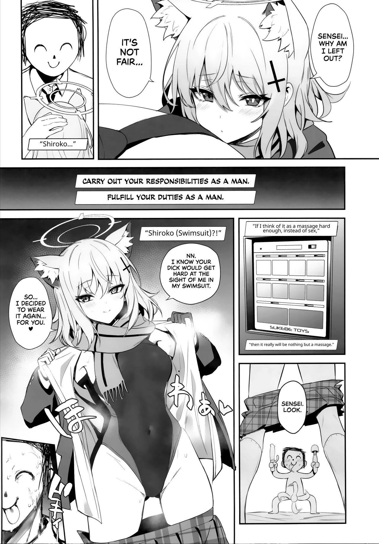 ByuruAka～Seiyoku Tuyotuyo Shiroko to Rabuho Ecchi～ | Blyew Archive ~Being Taken To A Love Hotel By An EXTREMELY Horny Shiroko~ page 10 full