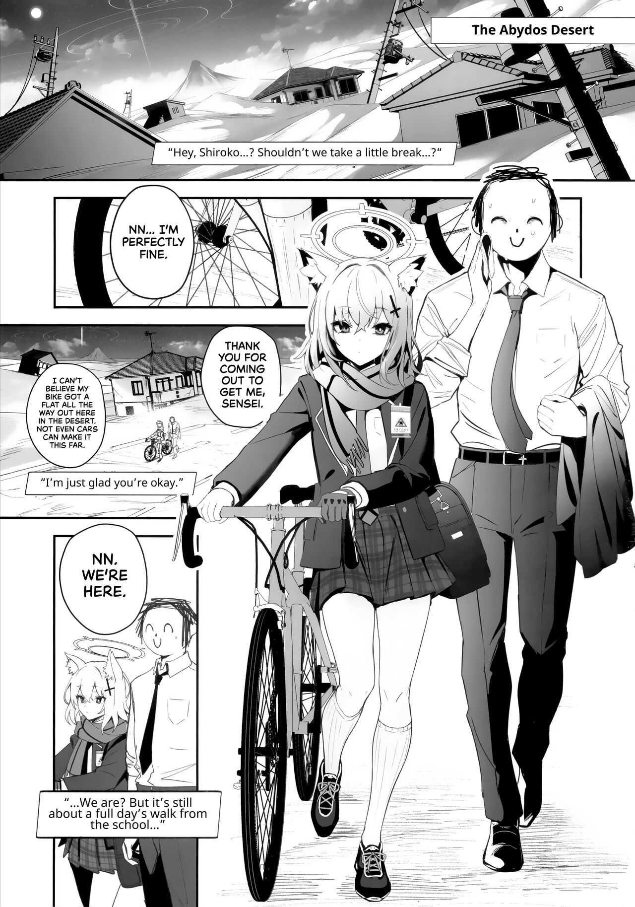 ByuruAka～Seiyoku Tuyotuyo Shiroko to Rabuho Ecchi～ | Blyew Archive ~Being Taken To A Love Hotel By An EXTREMELY Horny Shiroko~ page 2 full