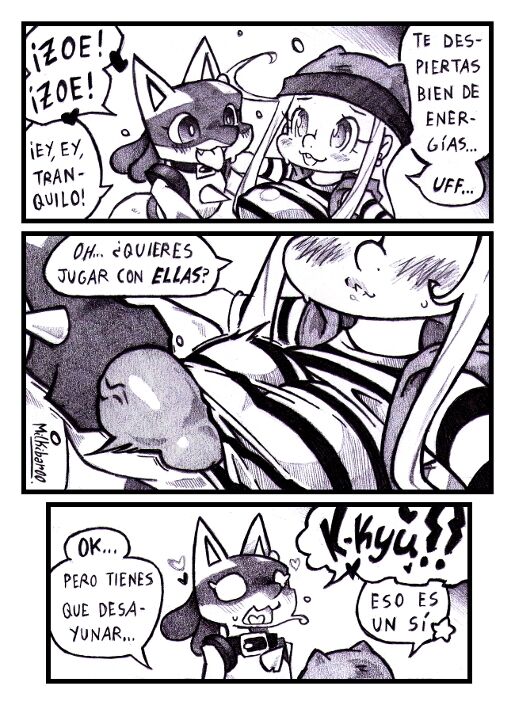 Cuídame el Lucario Parte 2 page 8 full