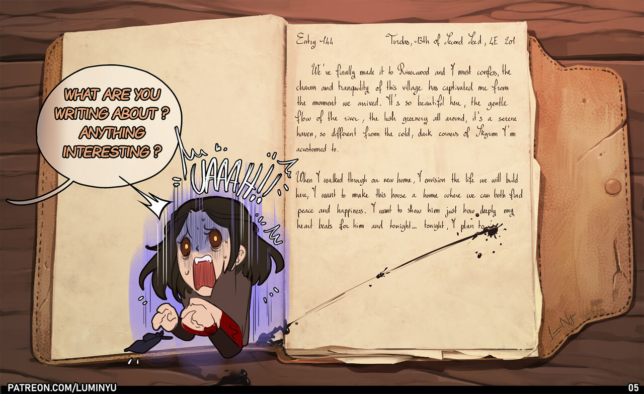 Serana comic page 5 full
