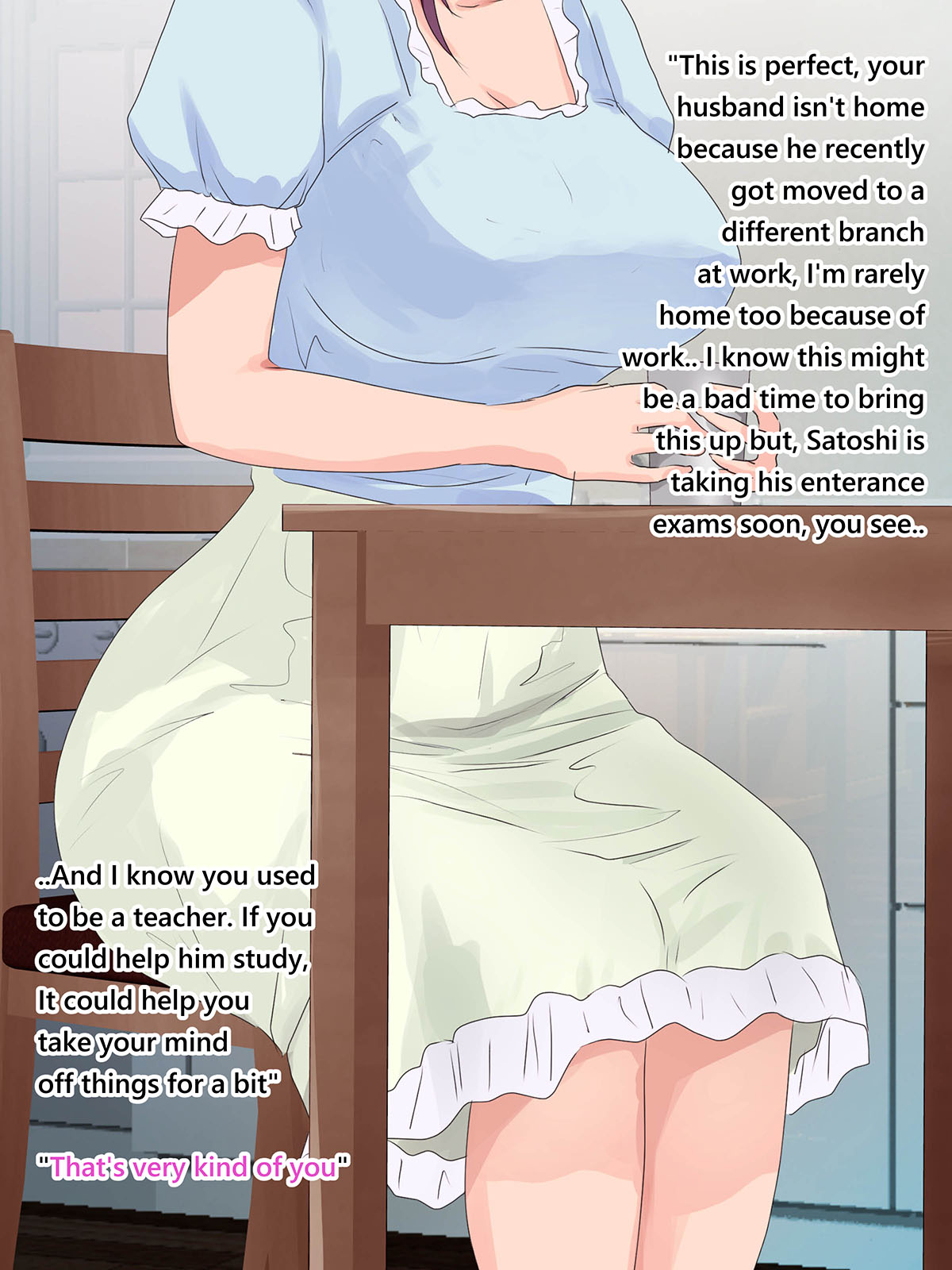 Oba ni Kogarete 1 | Yearning For My Aunt 1 page 7 full