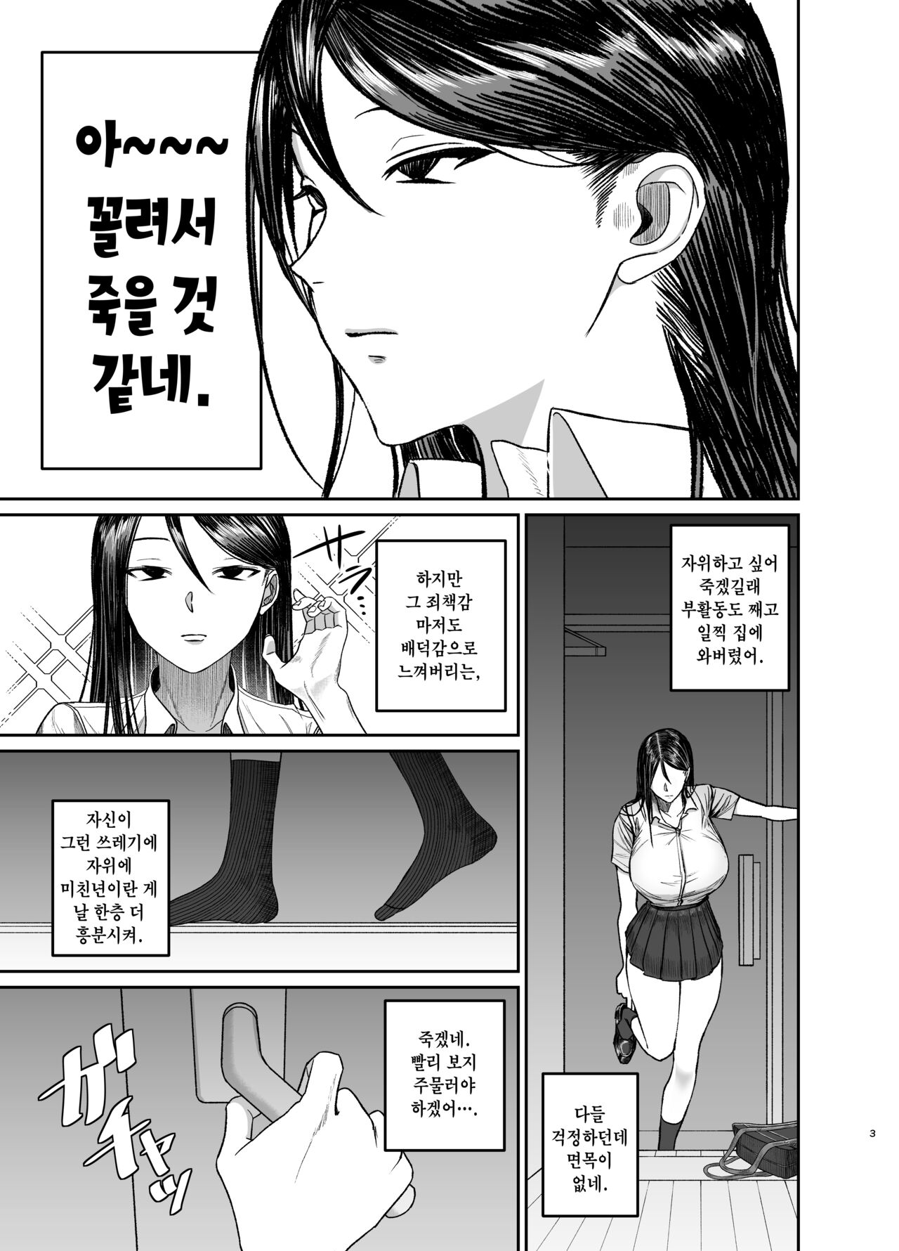 Ane de Shikoru Otouto to Onaritai Ane ga Souguu shita Kekka | 누나로 딸치는 동생과 자위 마려운 누나가 조우한 결과 page 3 full