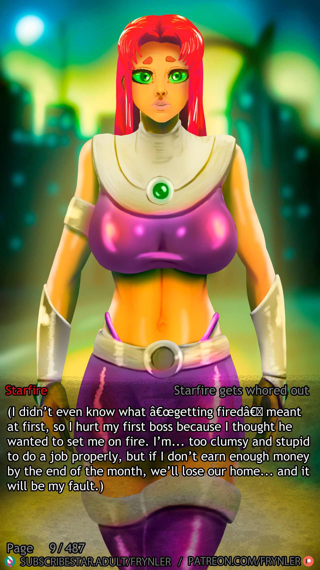 Starfire Gets Whored Out page 9 full