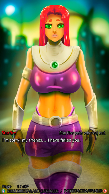 Starfire Gets Whored Out cover