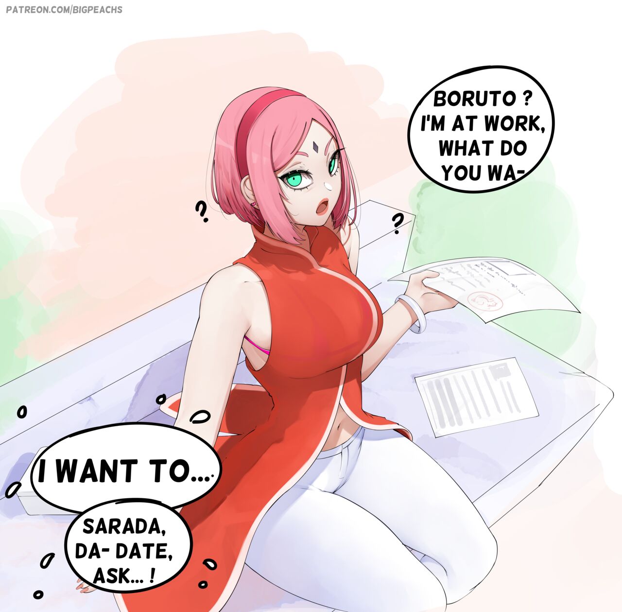 Sakura Is So Cruel page 1 full