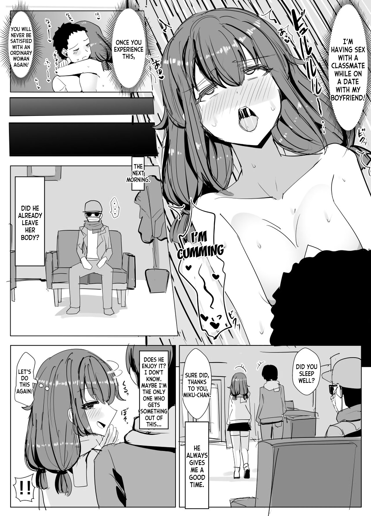 Possessing and Interrupting a Classmate's DisnOy Date page 8 full
