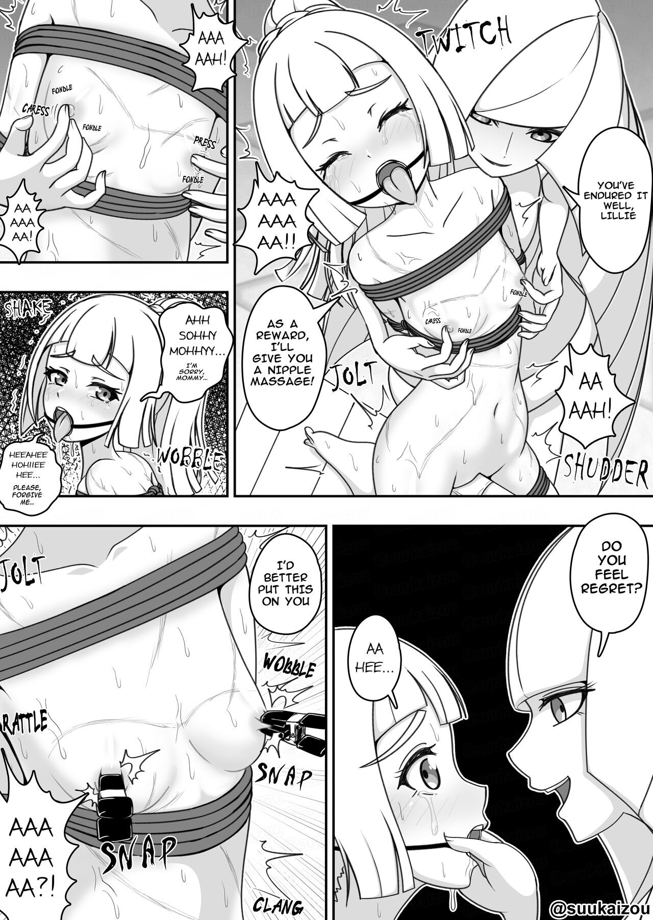 Lillie Gets Spanked By Lusamine page 6 full