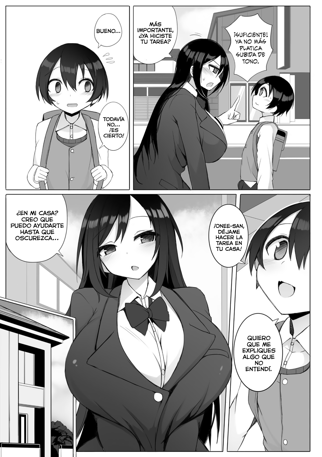 Rui-kun to Kinjo no Joshi Kousei no Onee-san Cap 1 page 5 full