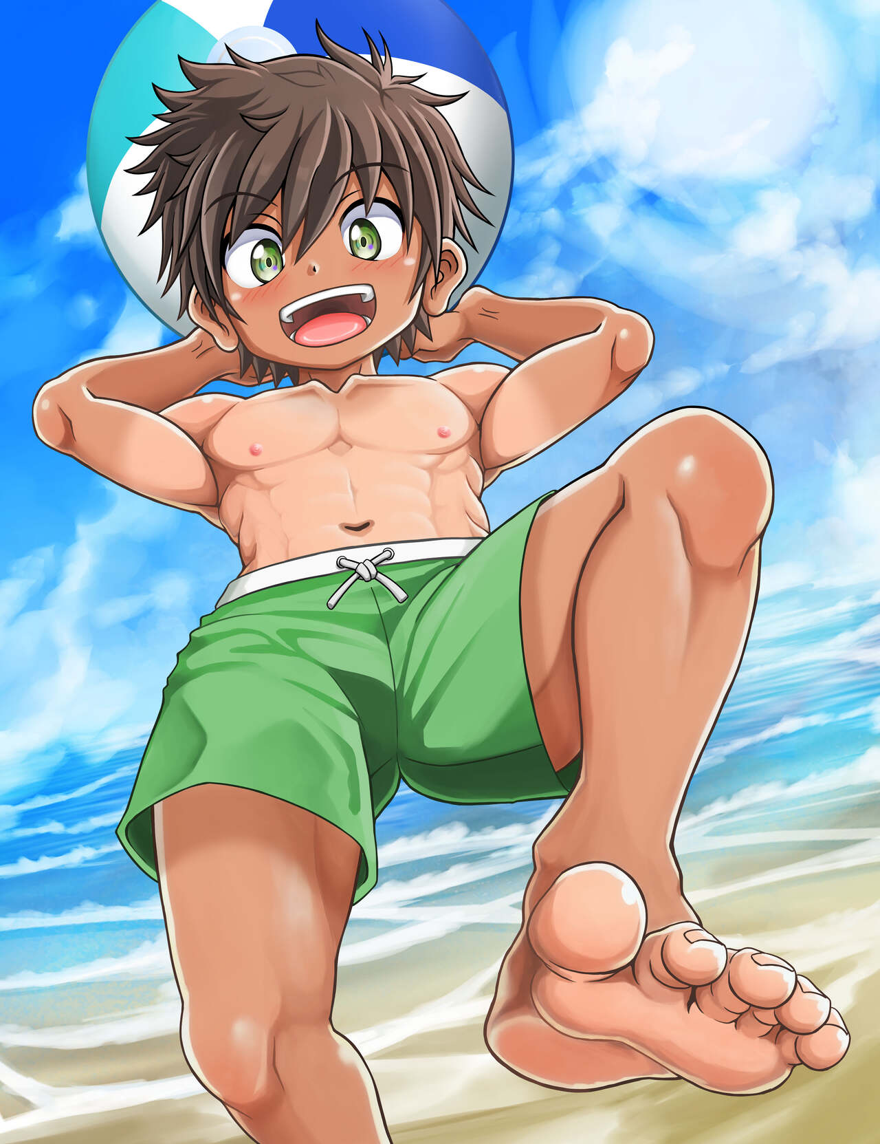 Umi da, Beach Ball da! page 4 full