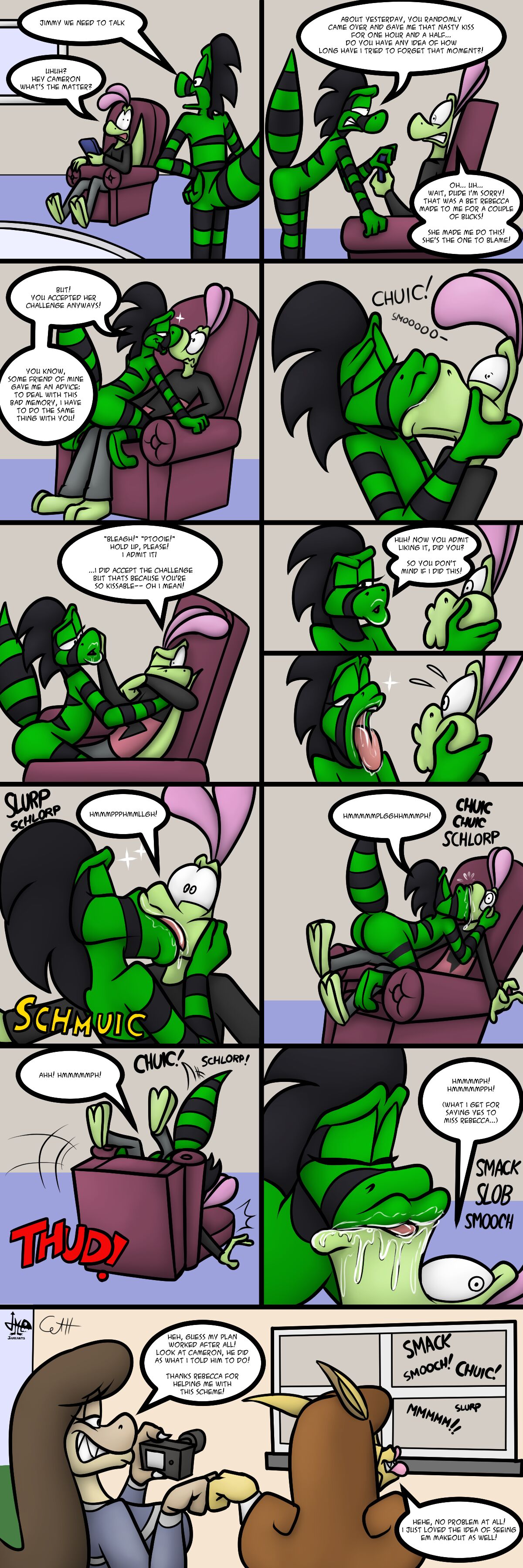 Kissing Challenge page 8 full